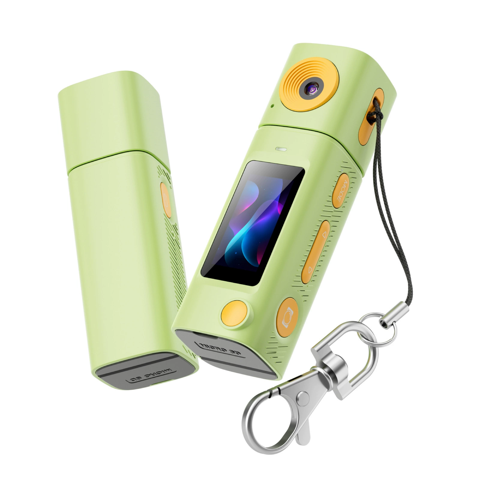 2K Youth Mini Camera, 230° Lens & TFT LCD Screen